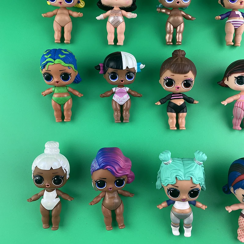 1pc can choose 8cm Lols dolls Sister Girl Doll Rare Styles Limited Collection Toys Kids Lols Gift