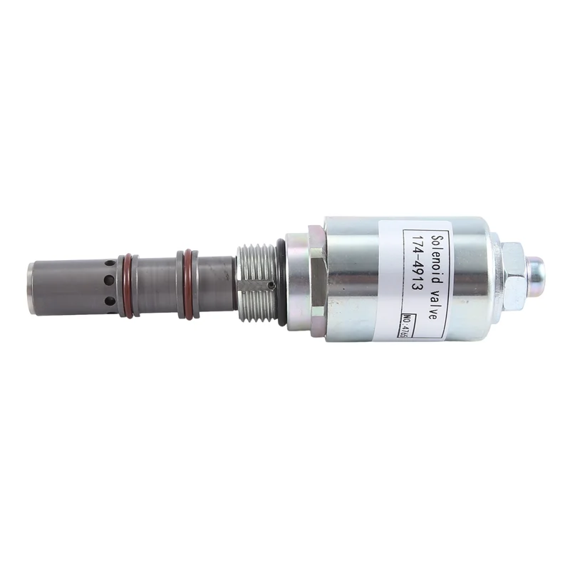 

Durable-174-4913 1744913 Excavator Solenoid Valve Silver Solenoid Valve For CAT 966G 980H 950G 962G