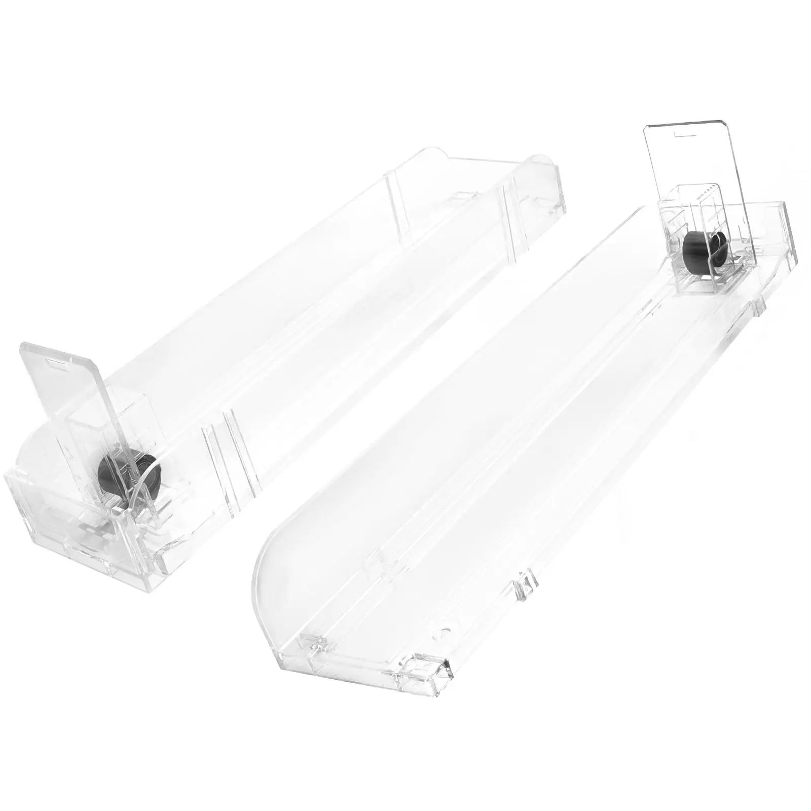 

2Pcs Auto Push Cigarette Display Stand Automatic Showcase Holder Smoke Rack Dispenser ganizer For Clear Pusher Rack Cigarette