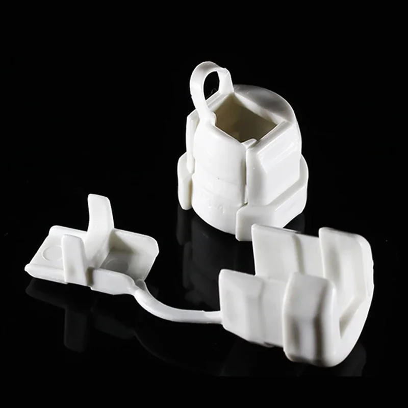 100pcs Power sheath, chassis cable outlet sheath, plastic clamp fixing wire buckle, 7N-2 snap wire buckle protective cover