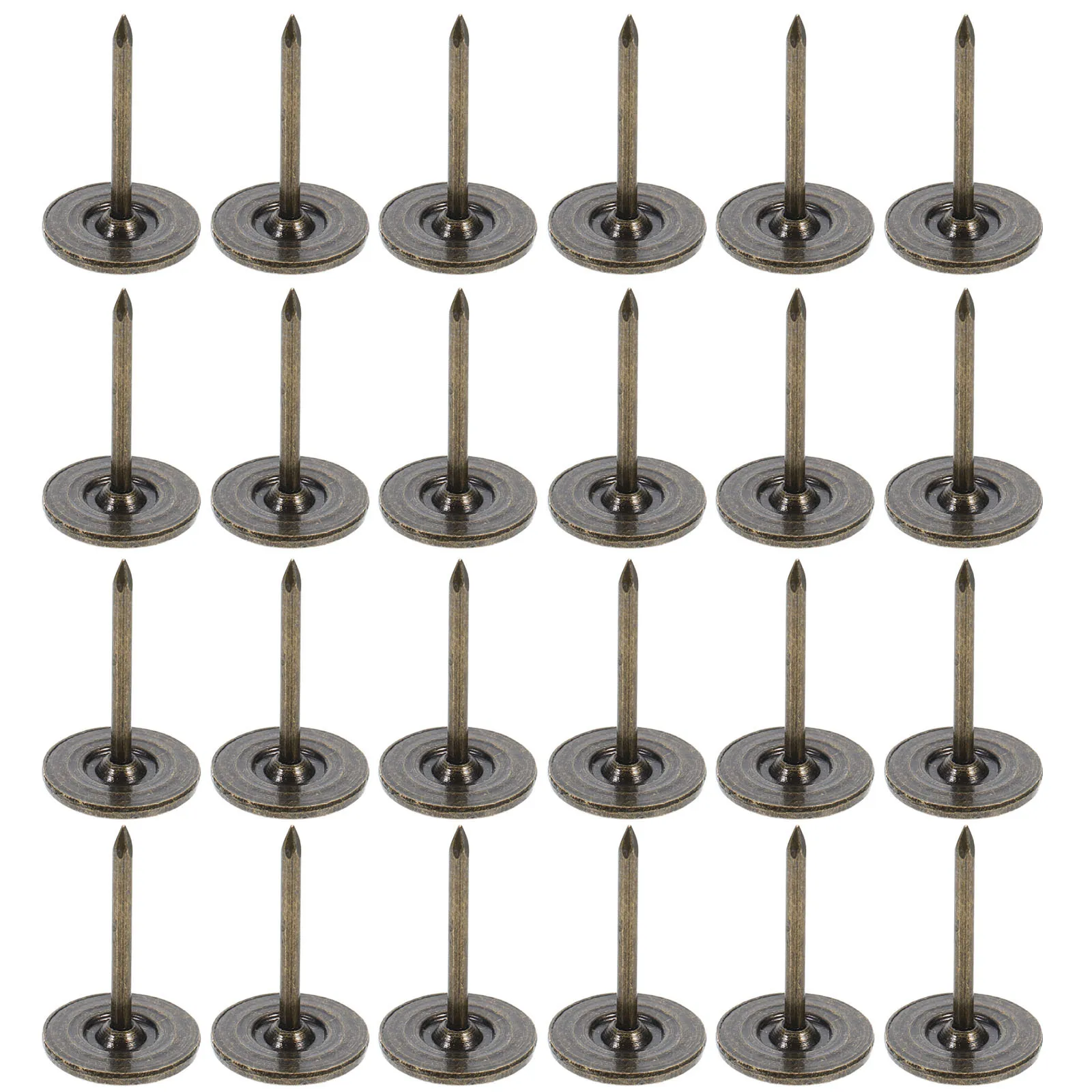 

100Pcs Flat Head Thumb Tacks Wall Hanging Decorative Iron Push Pins Wallpaper Fixing Small Nails Pictures Nails for Wall