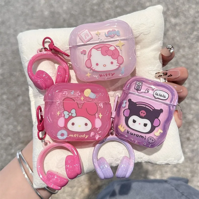 Cute Hello Kitty Earphone Case for Airpods 4 Pro 2 1 2 3 Pro