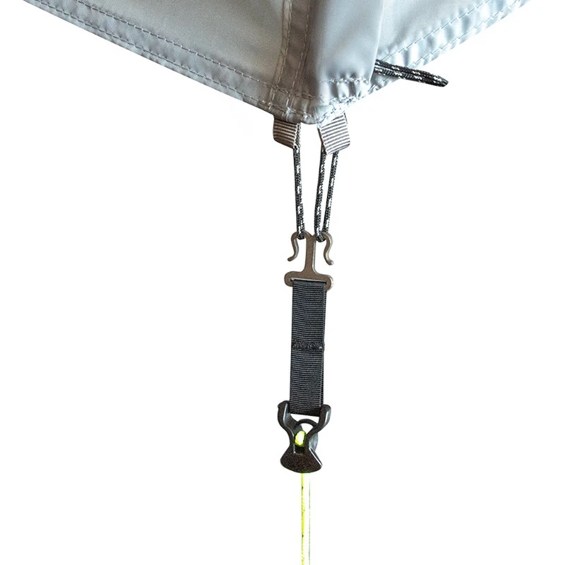 Camping Tent Buckle Rope Tensioner Awning Hooks Wind Rope Holder Tent Double-Door Pull-Up Outdoor Tents Parts