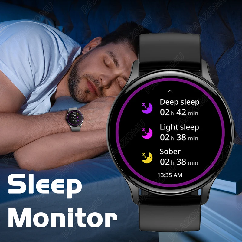 Real AMOLED Smartwatch Men 1.43" 466*466 HD Screen Always Display NFC Bluetooth Call IP68 Waterproof Sports Women Smart Watch 6