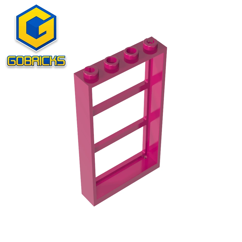

Gobricks GDS-764 Окно 1x4x6 Рамка с 3 панелями, совместимая с lego 57894 Детские строительные блоки DIY Технические характеристики