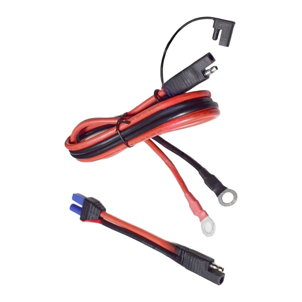High Performance Cable Adapter Long Lasting Silicone Connector Motorcycle Adapter SAE To O Adapter EC5 To SAE Cable