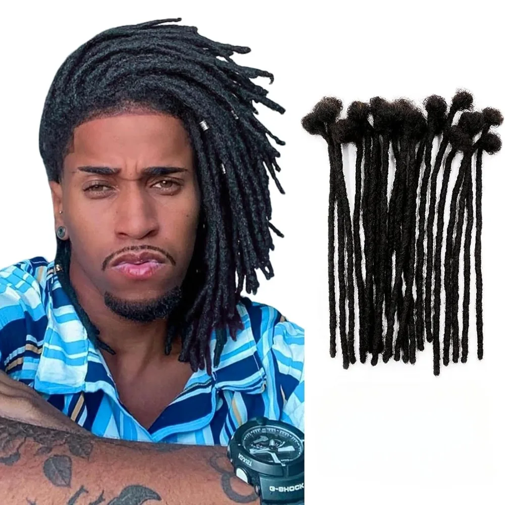 

Dreadlocks Curly Wig Synthetic Hair Dreadlock Wig for Mens Braided Wig Invisible Wigs Crochet Real Person