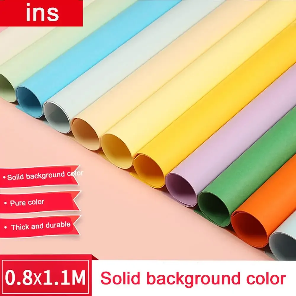 Photo Backdrop Screen 0.8*1.1 M Photography Background Cloth Collapsible Backdrops Wear-Resistant for Studio Video MV Random