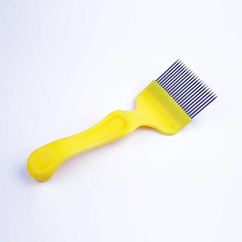 ZSTYellow thin Bingzhen type fork needle knife cut honey  comb  bee products shovel