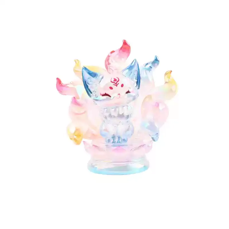 

Новая фея с девятихвостой лисой, глухая коробка, китайская шикарная гора, море, девятихвостая лиса, украшения, зеленый холм, лиса, кукла, подарки, игрушки для друзей