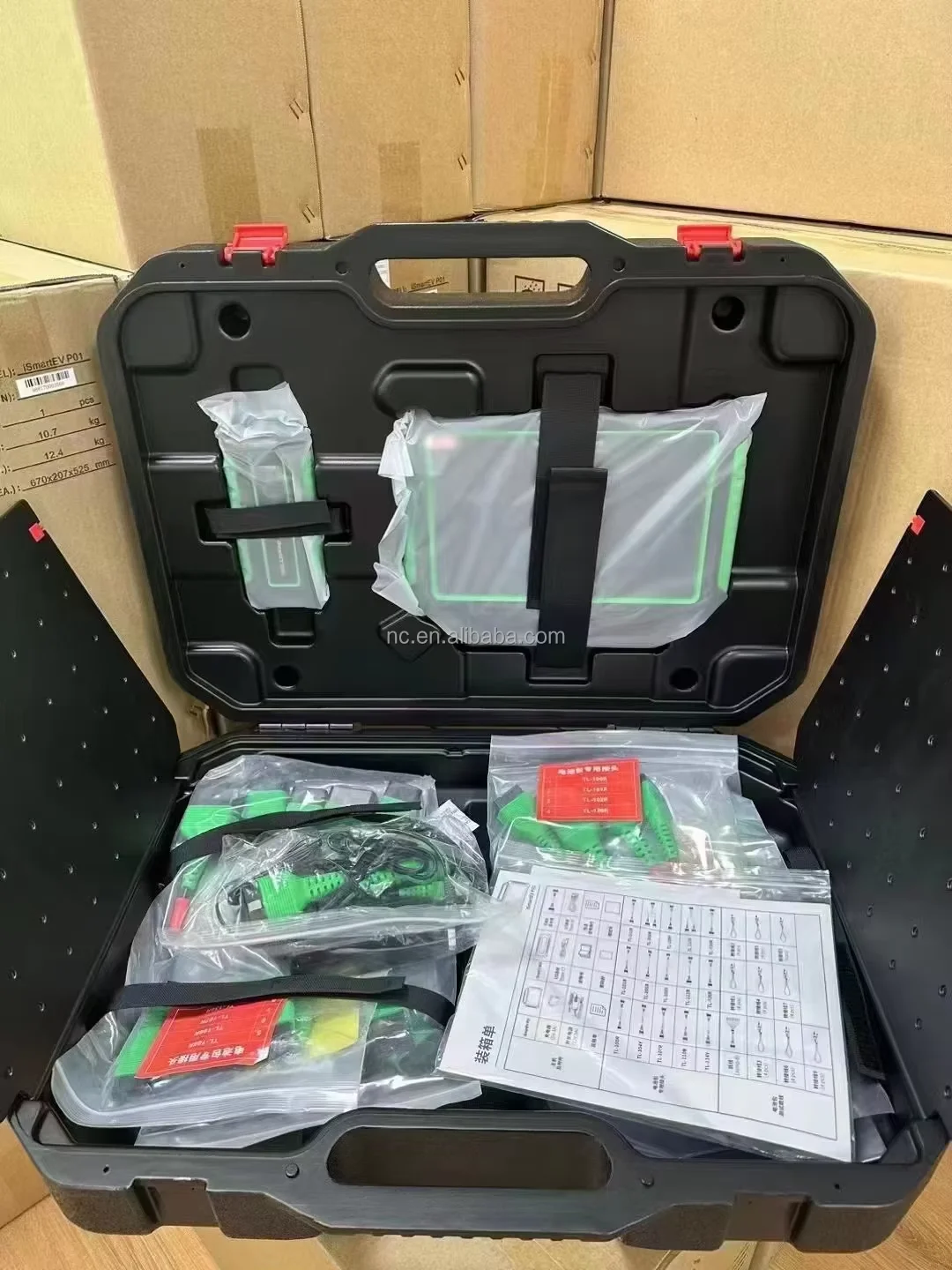 SmartSafe الماسح الضوئي للسيارات المهنية Ev P01 أدوات تشخيص الماسح الضوئي للسيارات