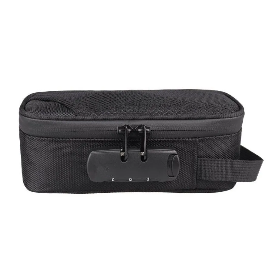 Anti Odor Pipe Bag Large Capacity Password Lock Activated Cartbon Portable Pipe Bag Portable Pipe Bag