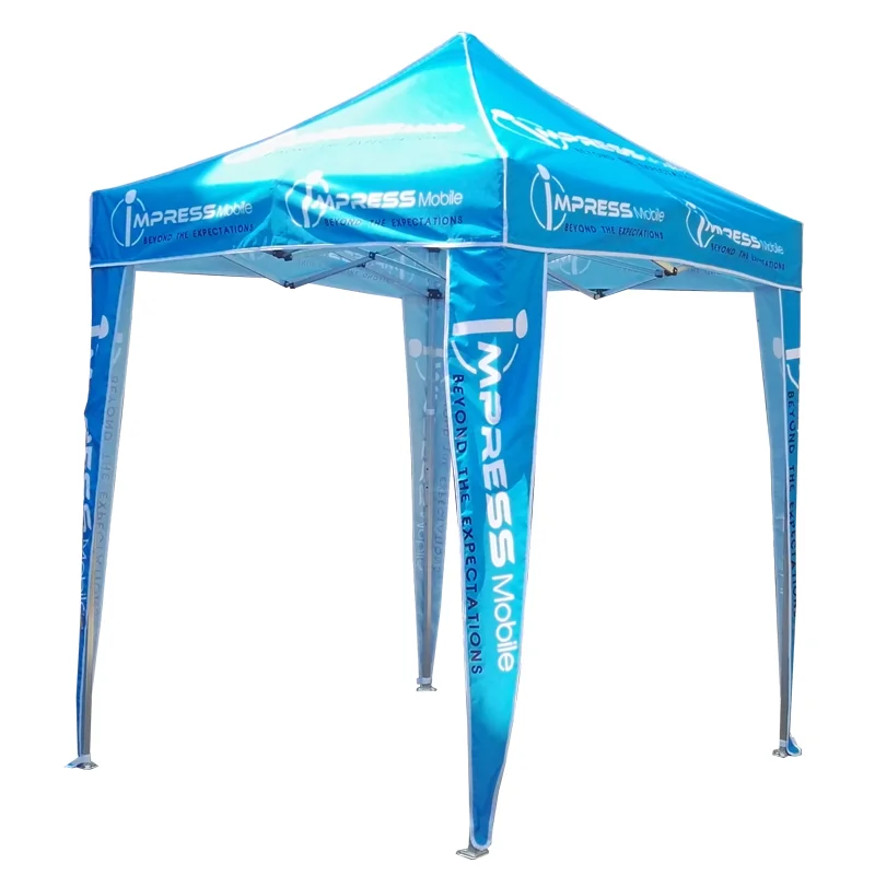 

Outdoor Waterproof UV Resistant Aluminum Frame Shelter Awning Advertising Gazebo Trade Show Event Custom Exhibition Folding Tent