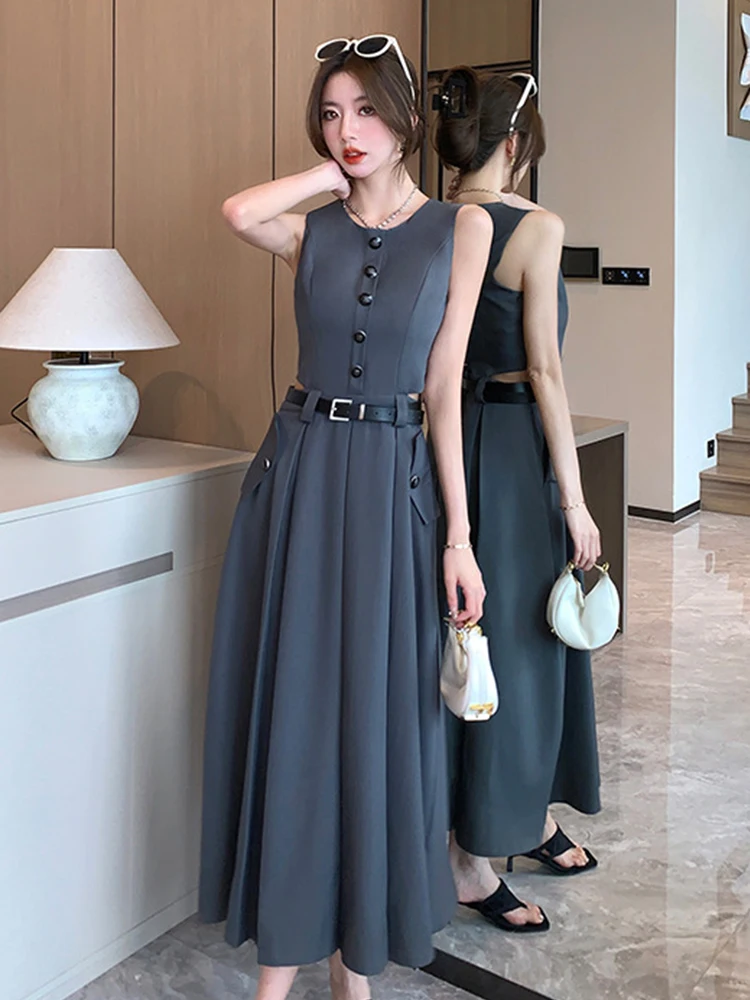 New Solid Long A-Line Dress Women Ladies Clothes Elegant Office Formal Hollow O-Neck Slim Midi Robe Femme Mujer Vestidos Summer - AliExpress 200000345 New Solid Long A-Line Dress Women Ladies Clothes Elegant Office Formal Hollow O-Neck Slim Midi Robe Femme Mujer Vestidos Summer - AliExpress 200000345