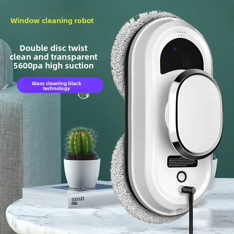 

Fully Automatic High altitude Window Cleaning Robot with Long lasting Endurance and High Suction Anti Fall