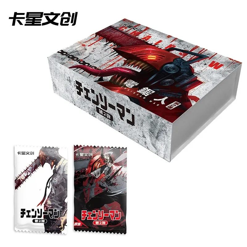 Chainsaw Man Card Hell Hero Cards Denji Pochita Makima Rare Metal Cards Anime Collection Card Children Toys Gifts