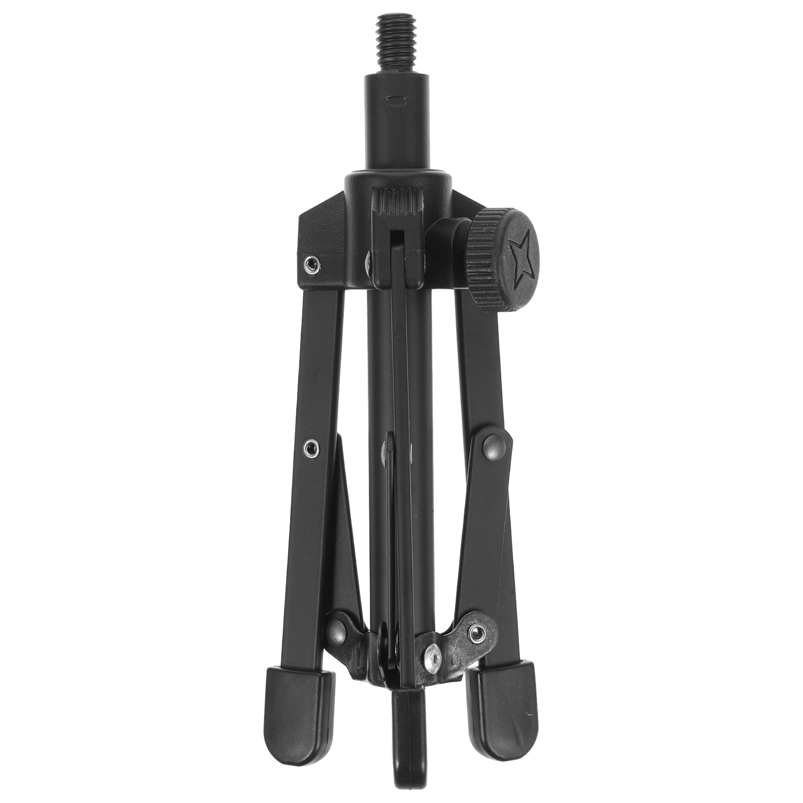 

Microphone Stand Desktop Holder Foldable Tripod Metal Bracket Support Adjustable Stable Anti Slip Practical Long Time Use Wear
