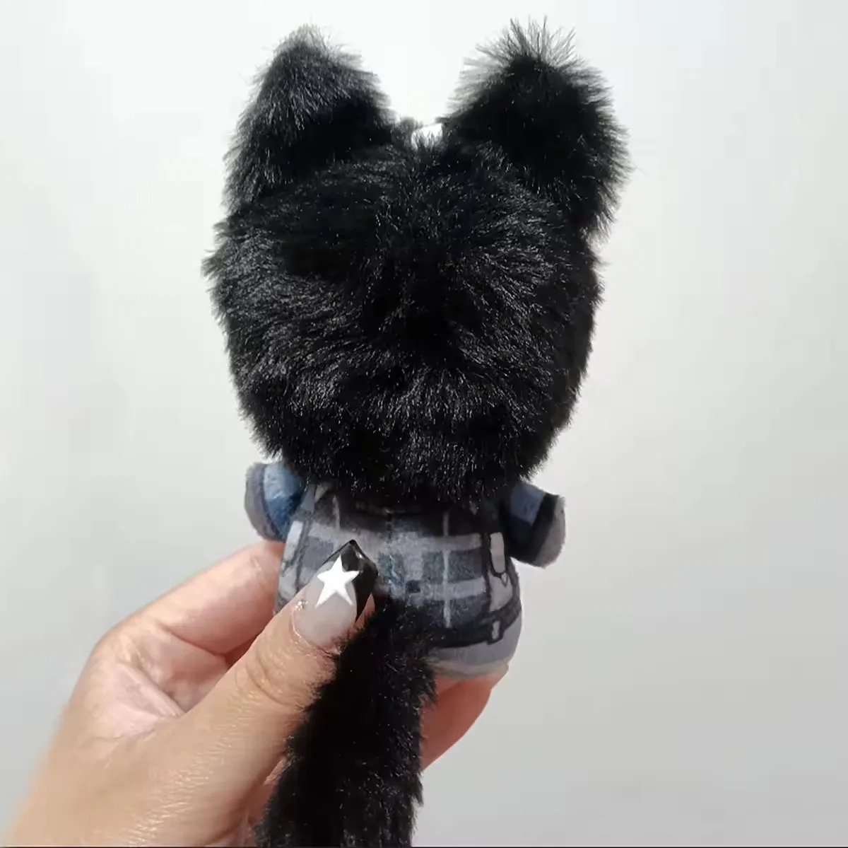 10CM 게임 콜 오브 듀티 키건 코스프레 플러시 인형 존 코튼 인형 귀여운 플러시 펜던트 키체인 백팩 장식 크리스마스 선물