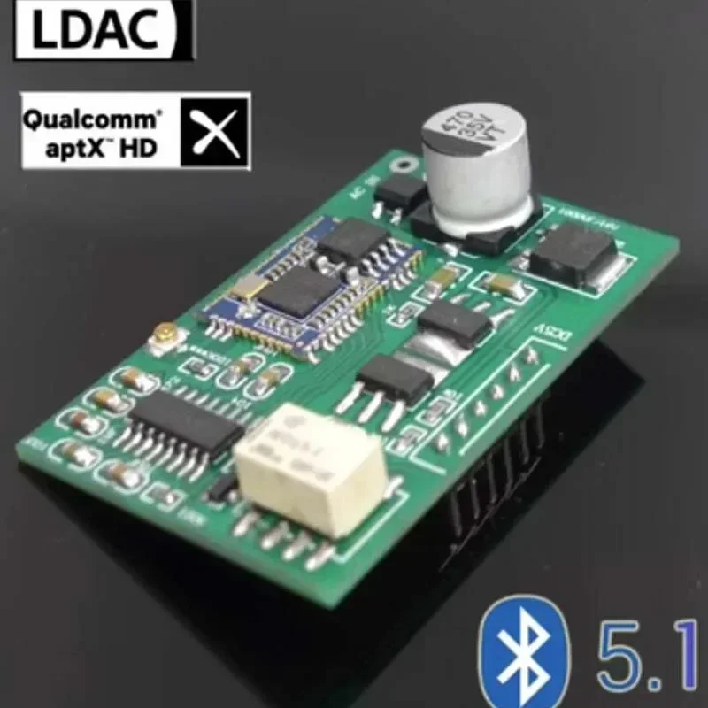 

Новый Bluetooth 5,1 QCC5125 ES9038 ES9023 декодирование OPAMP JRC5532DD аналоговый вход жесткий ЦАП APTX HD LDAC плата