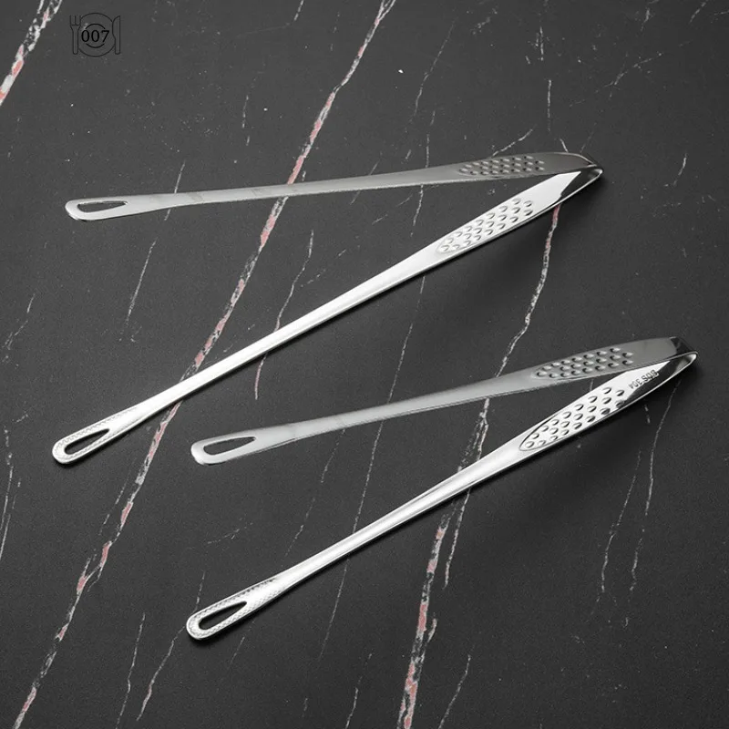 Kitchen Tongs StainlessSteel Barbecue Tongs ClipBBQ Grill Meat TongsCooking Tweezers for FoodUtensils Kitchen Accessories