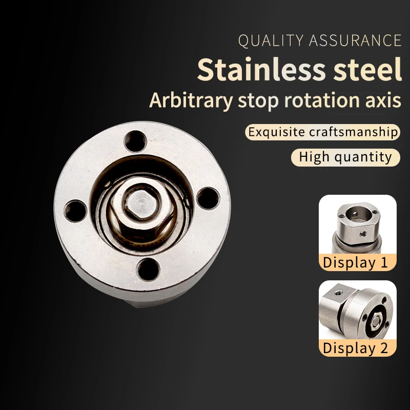 360-Degree Free Stop Small Damping Hinge with Torque Shaft Medical Equipment Arbitrary Positioning Hinge Desk Lamps