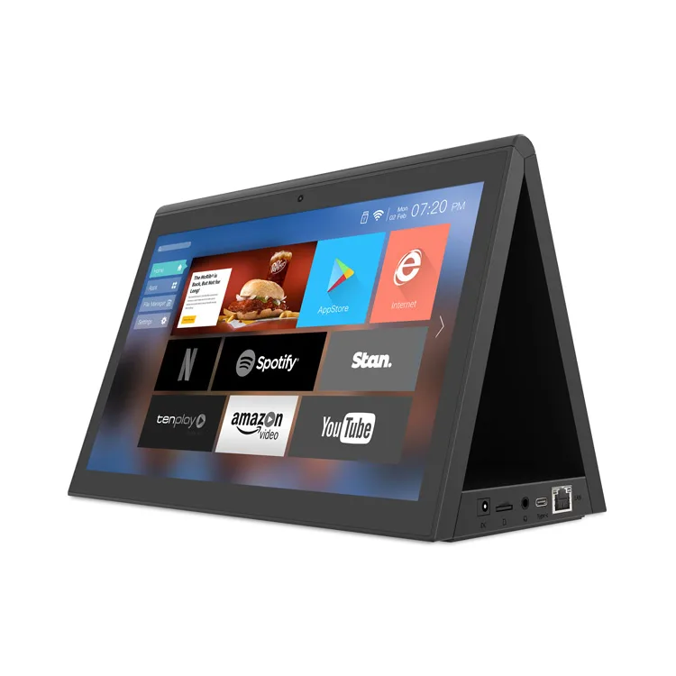 Delivered Duty Paid Desktop Dual Display Digital Signage 10 Inch RK3288 Android 8.1 Dual Screen Tablet