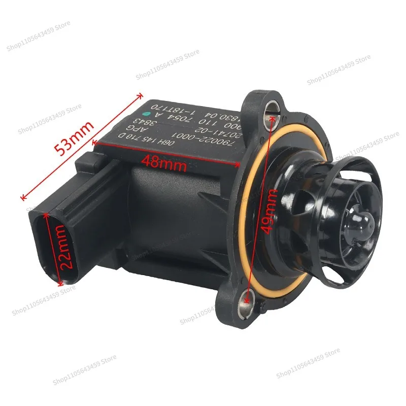 For OE 06H145710D 06F145710G Turbo Solenoid Valve Auto Turbo Boost Pressure Valve Replacement Parts