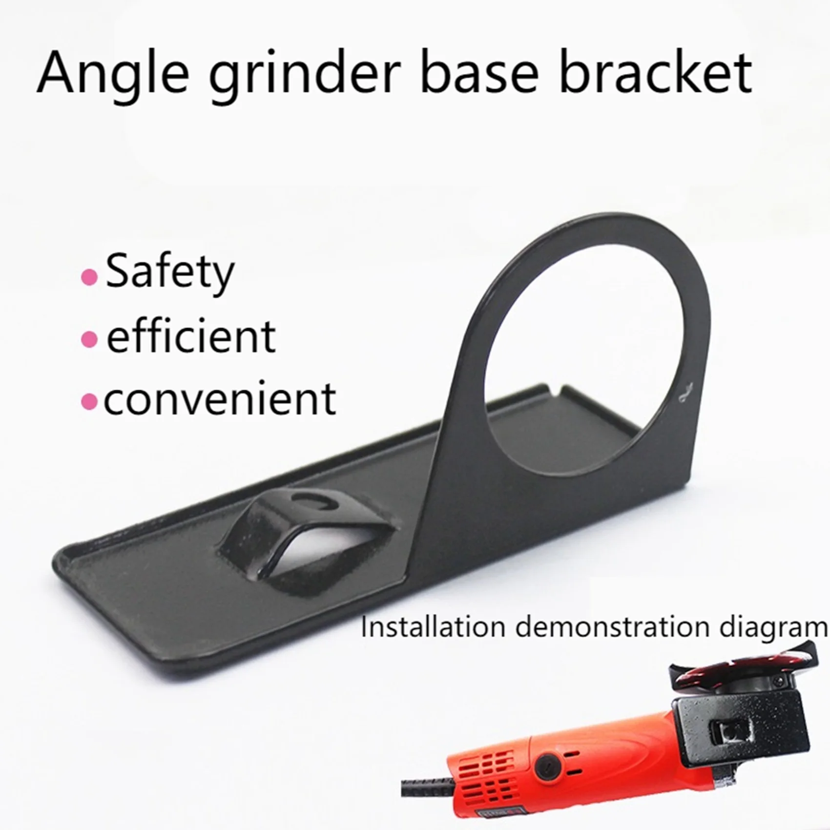 Angle Grinder Suporte De Bloco De Corte, Rebarbadora para cortador, Ferramenta de conversão, Encaixa mais rebarbadoras