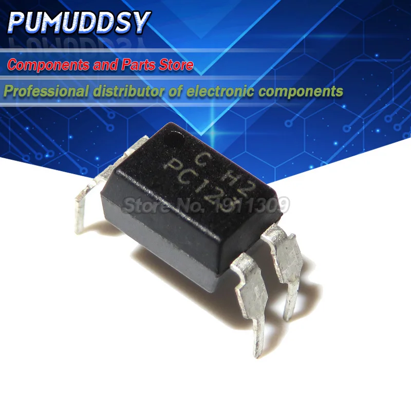 10PCS New PC123 DIP-4 Photoelectric Coupling Wholesale Electronic