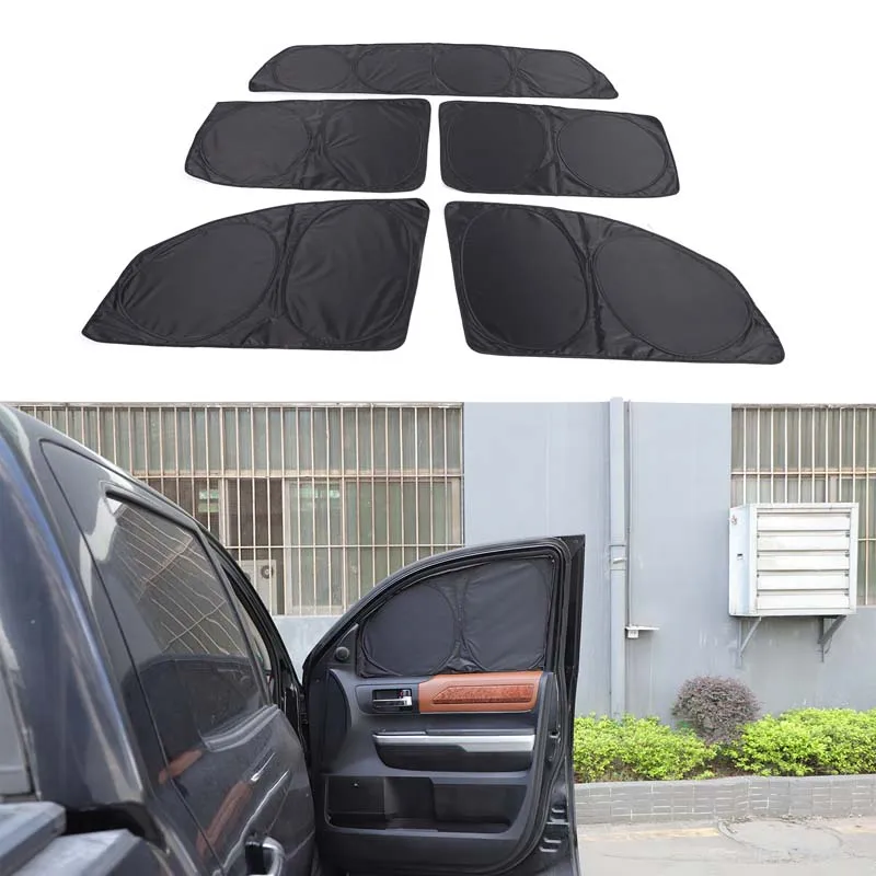 

For Toyota Tundra 2007-2021 Automotive Full Window Glass Summer UV Sunscreen Privacy Sunshade Car Interior Accessories