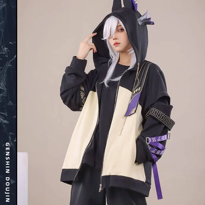 Three points original God around cos Tinari Sanosha Sea son cosplay male hoodie derivative suit