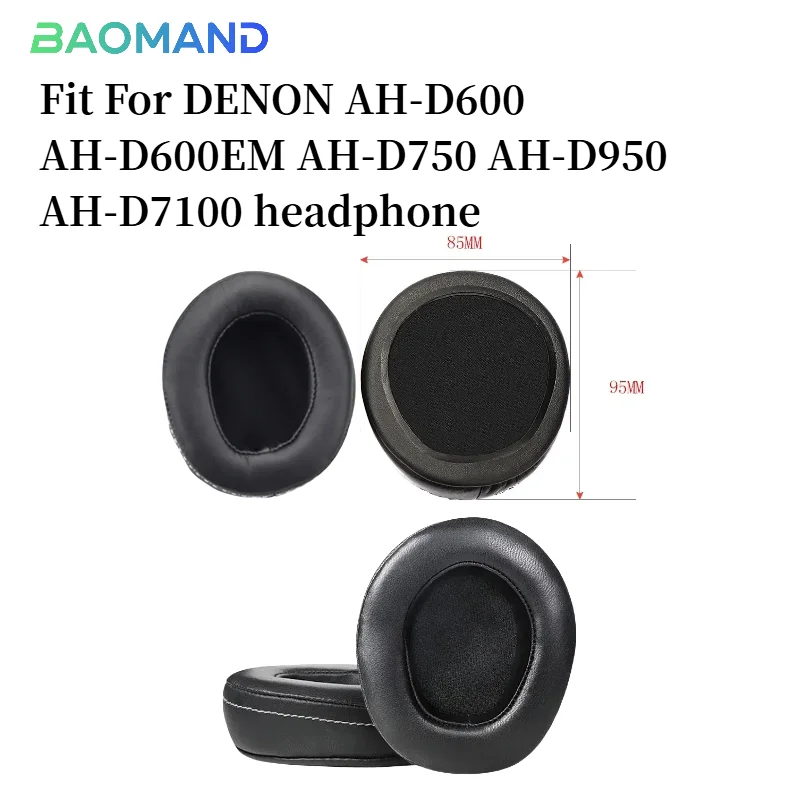 

Replacement Earpads For DENON AH-D600 AH-D600EM AH-D750 AH-D950 AH-D7100 Ear Cushion Headphone Ear Pad