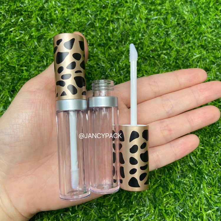 

5ML Transparent Bottle Empty Mascara tube Lip Gloss Tube Refillable Small Sample Lipgloss Tubes Plastic Refillable Bottles