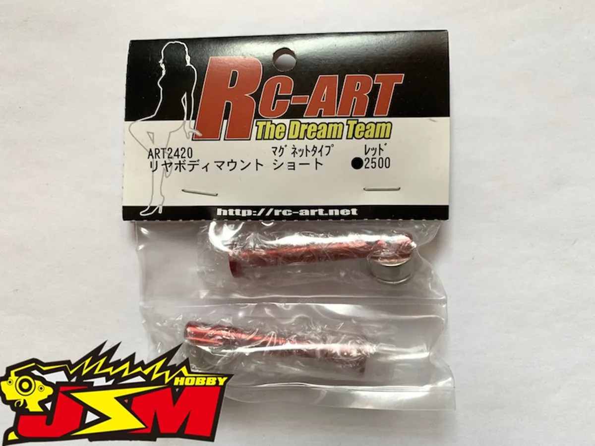 RCART 1/10RC Drift Remote Control Car Front And Rear Metal Invisible Shell Column Yokomo 5MM Purple Red Black