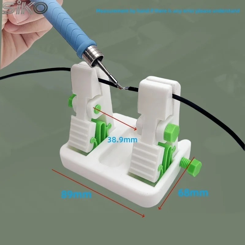 調節可能な滑り止めワイヤーフィクスチャプラスチックグリーンコントロールノブは、マザーボードのはんだ付けや複雑なPCB修理プロジェクトに安定した保持力を提供します