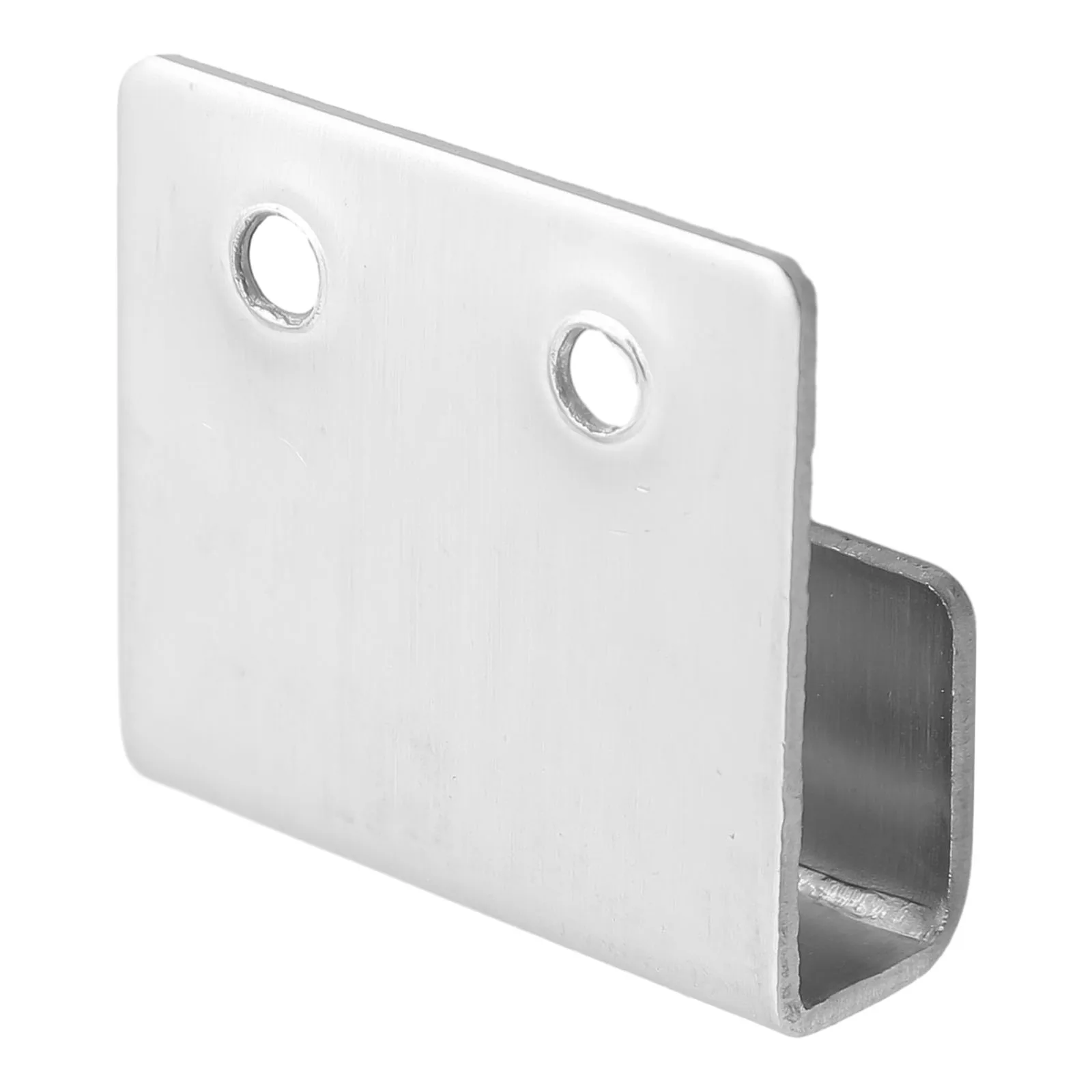 Silver U-shape Stainless Steel Hanging Code Ceramic Tile Display Buckle Corner Brackets Joint Fastener Screens Wall Support