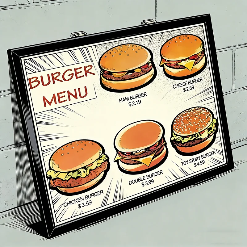 4d-burger-board-trick-magic-tricks-hamburger-appearing-from-frame-magician-stage-illusion-gimmick-props-accessories-comedy-party