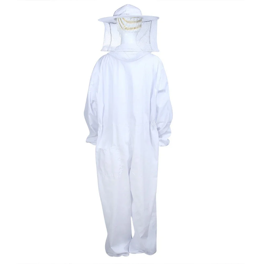 

Beekeeping Suit Cotton Beekeeper Clothing With Round Guard For Beekeepers Workers Experienced Beekeepers Beginners