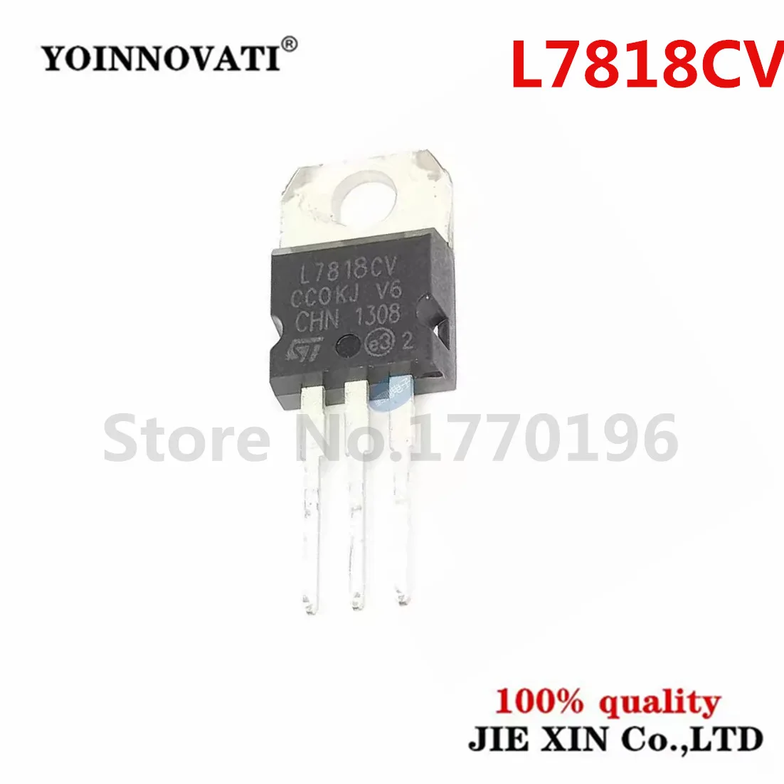 10PCS L7818CV L7818 TO-220 TO220 7818 LM7818 MC7818 stabilivolt voltage-regulator tube New original