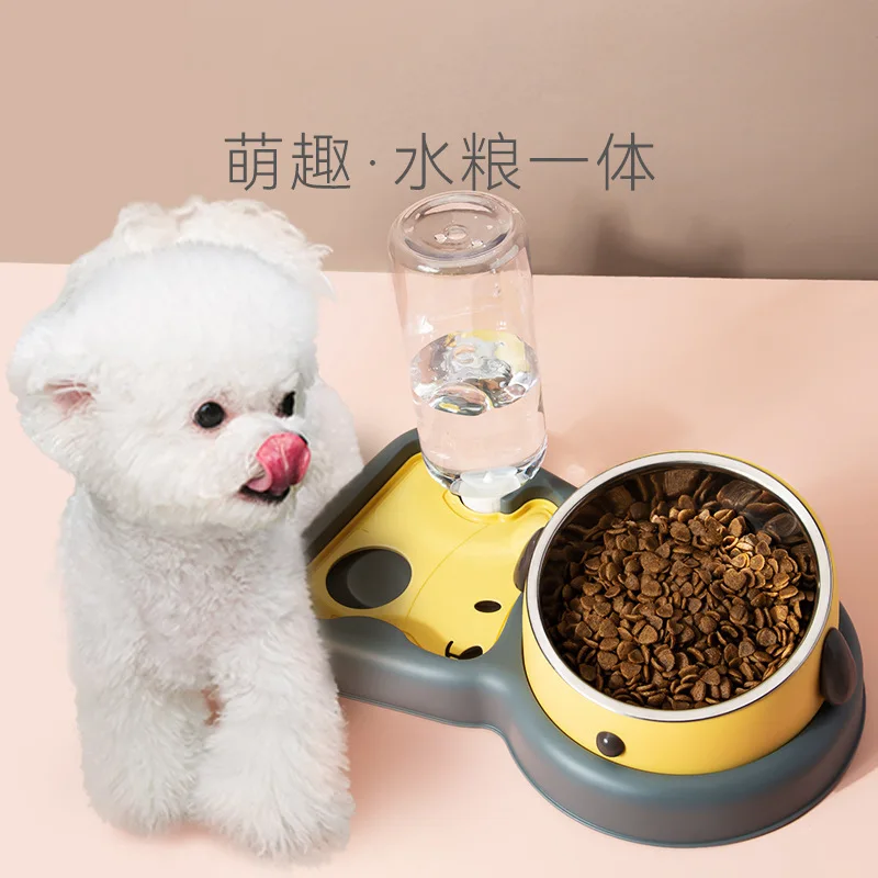 

Automatic Drinking Water Protection, Cervical Spine, Anti-overturn, Dog Slow Food Bowl, Cat Double Bowl