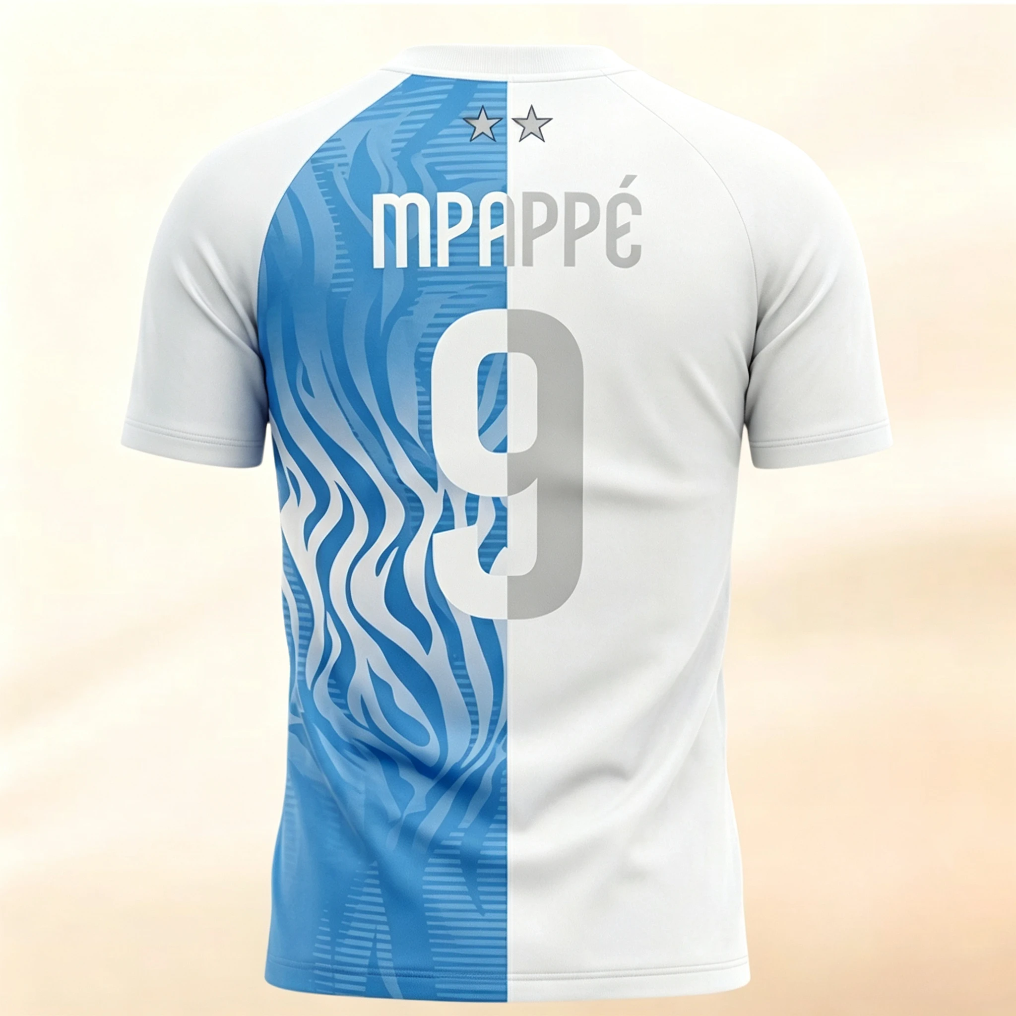 2026 Split‑Style Congo DR England Football Jersey Mbappé No.9 Star Fusion Short Sleeve Fan Match Sports Souvenir T‑Shirt