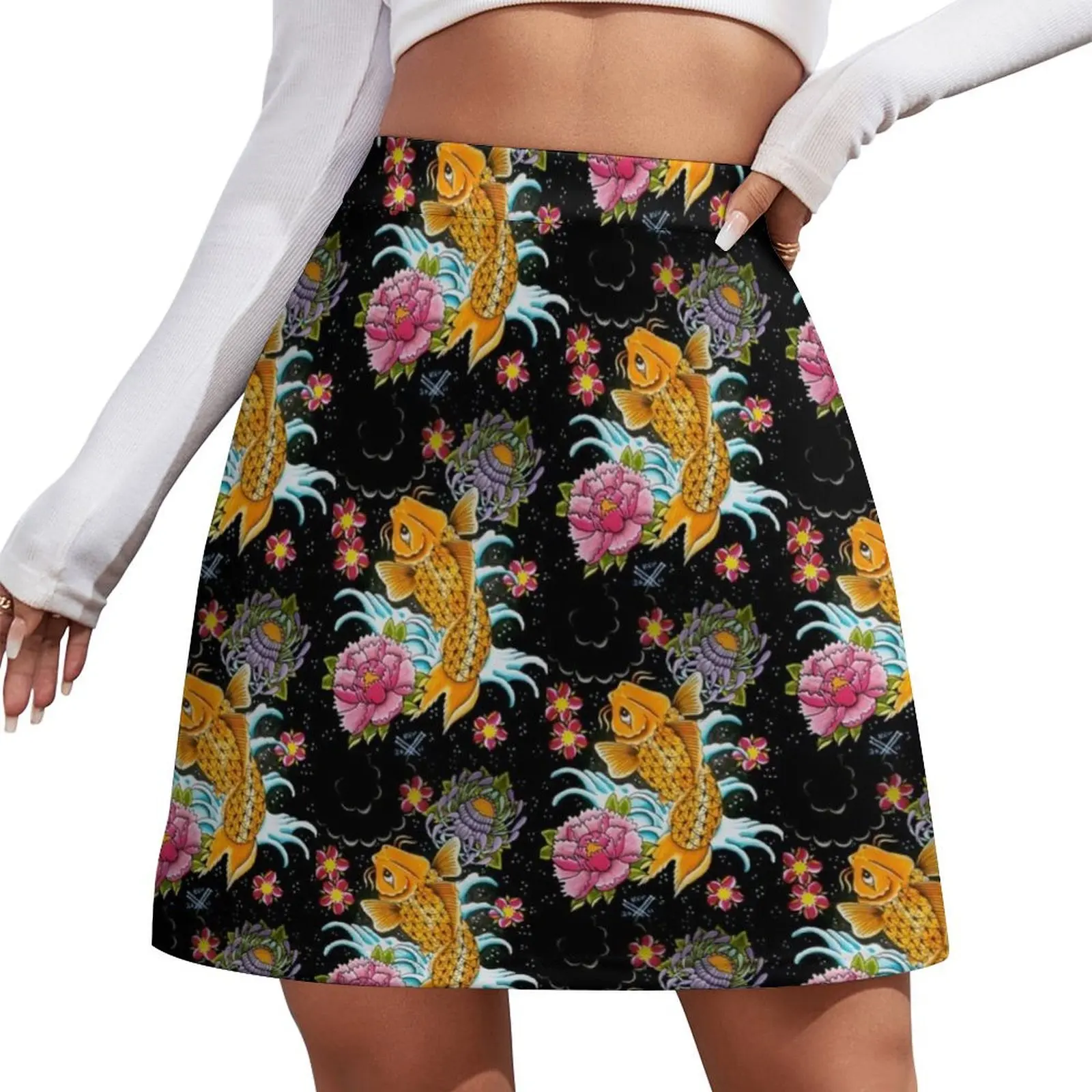 Little Koi Fish - Art By Kev G Mini Skirt short skirt for women summer dress for women 2025 Mini Skirt