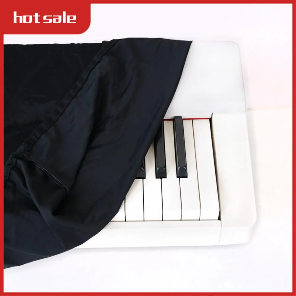 

AC22-Universal Adjustable Elastic 61/73/76 Key Digital Electric Steel, Electronic Piano Cover Dust Cover Piano Cover