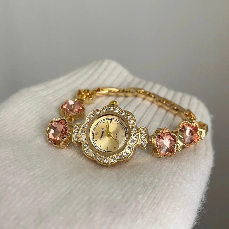 

Student Classic Trend Ladies Watch Elegant Simple Light Luxury 2025 Waterproof Quartz Watch Birthday Gift