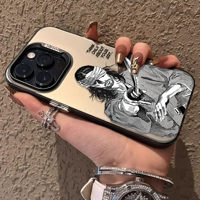 Japanse Comics Vagabond Samurai Case voor Xiaomi 14 14T 13 13T 12T Pro 11 Lite 5G NE POCO X7 X6 X5 X3 NFC F3 F4 GT F5 F6 M6 Pro