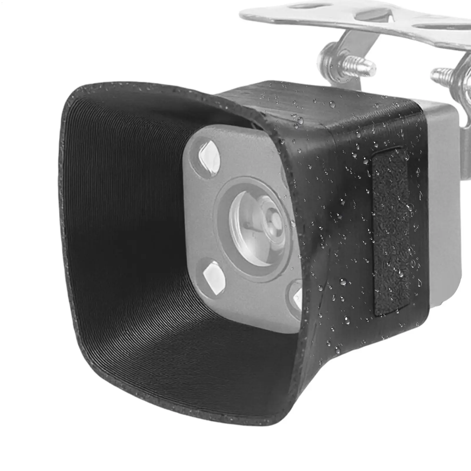 Car Rear Camera Rain Cover Universal Silicone Backup Camera Guard Dust Shield for Truck RV Vehicle Exterior Protection Trim