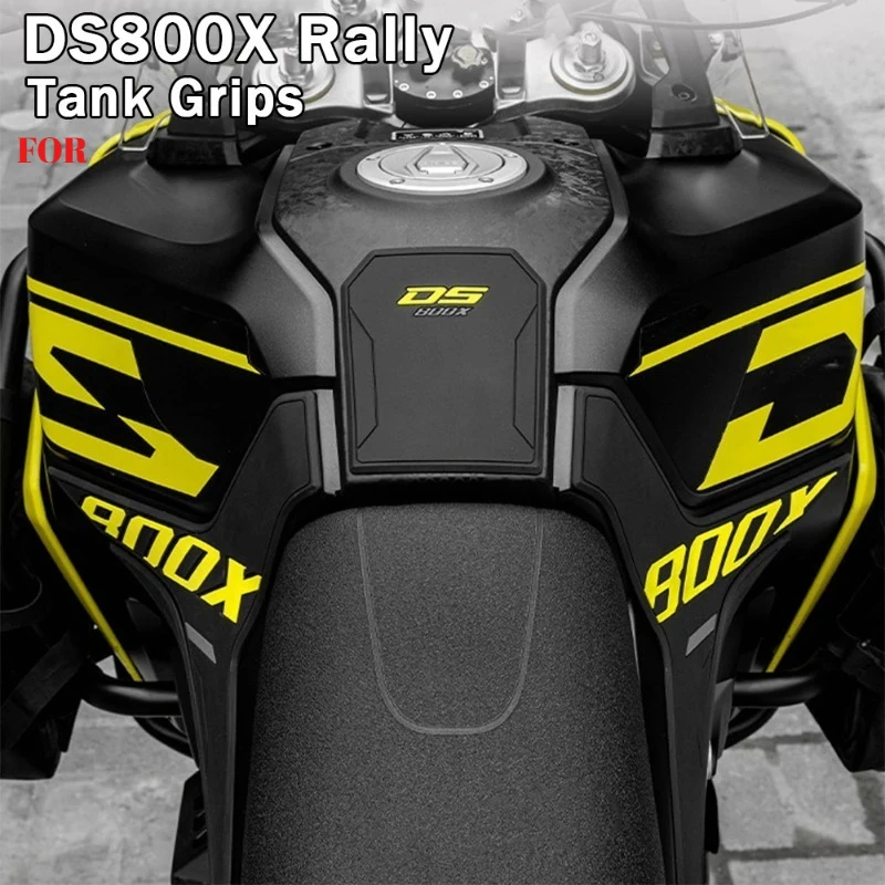 For Voge DS800X Rally DSX800 DS 800 X Rally Tank Grips Side Knee Pads Anti Slip Fuel Tank Sticker Decal Tank Protection Pad