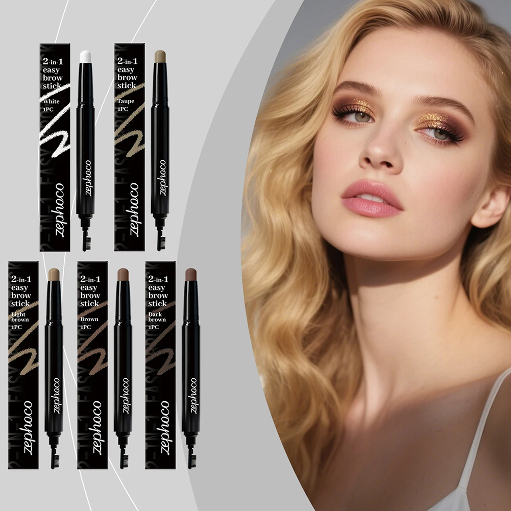 Smooth Pigmented Eyebrow Pencil Daily Use Smoothing, Creamy Texture Glides On Easily. On-the-Go Touch-Ups