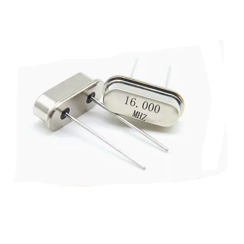 10Pcs 16.000 MHz 16 MHz Crystal HC-49/S Low Profile 16mhz