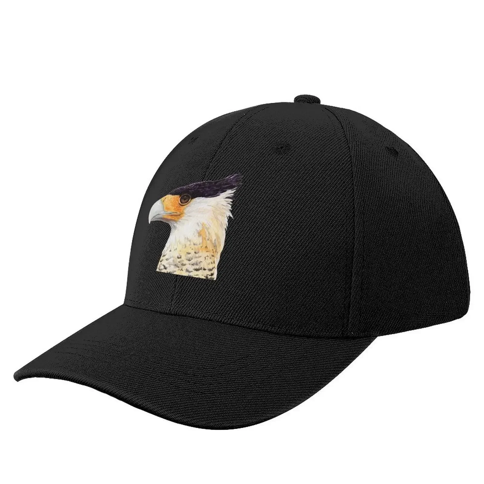 

Crested Caracara Watercolor Baseball Cap Military Cap Man Sports Cap Kids Hat Mens Hats Women's